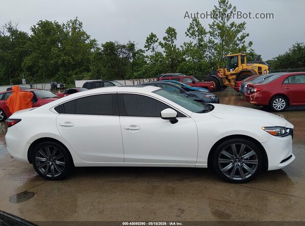 JM1GL1VM2M1608044 2021 MAZDA 6 White Vista interior trasera
