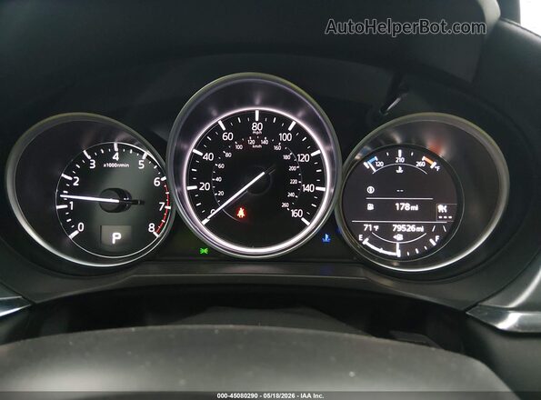 JM1GL1VM2M1608044 2021 MAZDA 6 White Vista de los asientos traseros