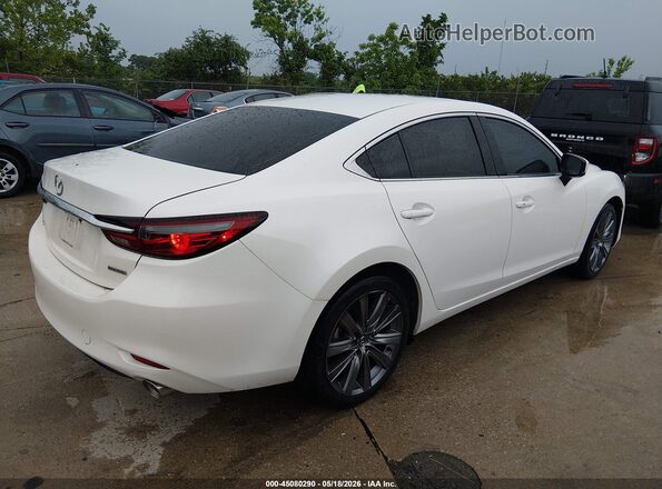 JM1GL1VM2M1608044 2021 MAZDA 6 White Trasero derecho