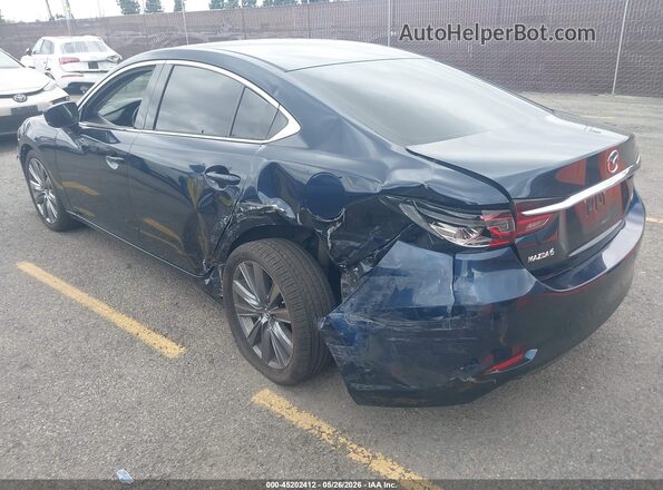 JM1GL1VM3K1501758 2019 MAZDA 6 Blue Rear left