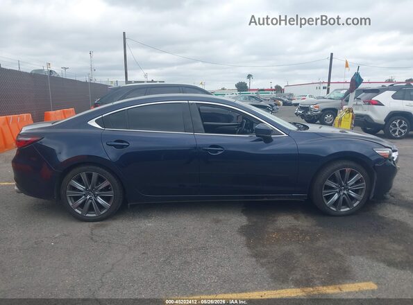 JM1GL1VM3K1501758 2019 MAZDA 6 Blue Rear interior view