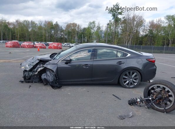 JM1GL1VM5M1615490 2021 MAZDA 6 Серый Вид задней части салона