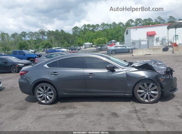 JM1GL1VM6L1518183 2020 MAZDA 6 Gray Rear interior view