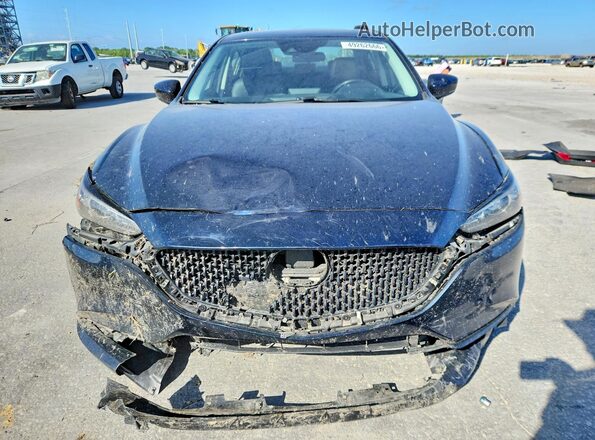 JM1GL1VM6M1608533 2021 MAZDA 6 Blue Front view