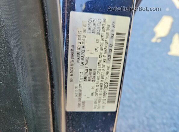 JM1GL1VM6M1608533 2021 MAZDA 6 Blue Engine compartment view