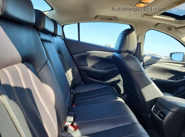 JM1GL1VM6M1608533 2021 MAZDA 6 Blue Rear seats view