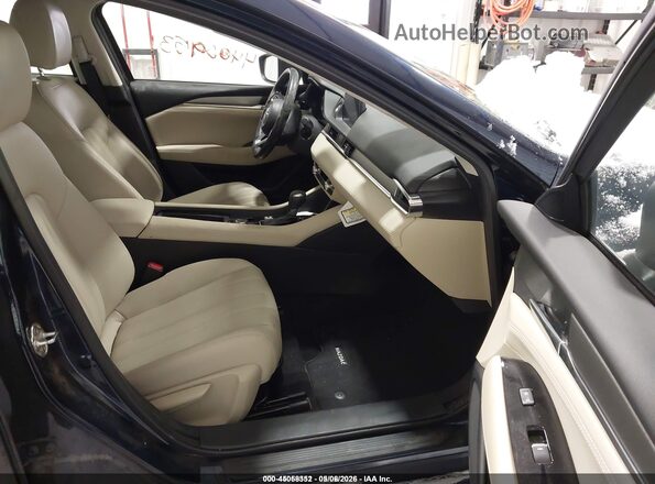 JM1GL1VM6M1616891 2021 MAZDA 6 Navy Вид салона спереди