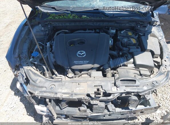 JM1GL1VM7J1329636 2018 MAZDA 6 Blue Հետևի տեսք