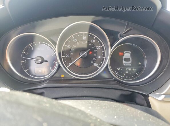 JM1GL1VM9J1306827 2018 MAZDA 6 Серый Вид щитка приборов