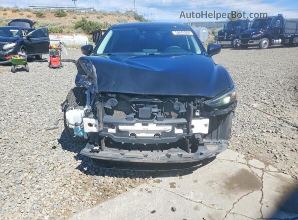 JM1GL1VM9M1613323 2021 MAZDA 6 Black Դիմացի տեսք