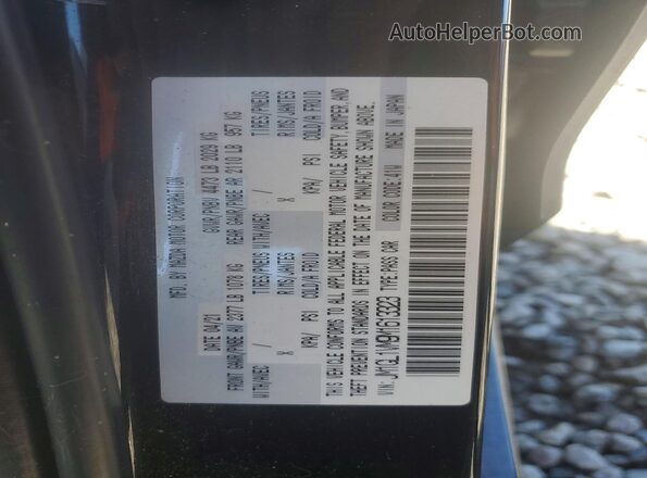 JM1GL1VM9M1613323 2021 MAZDA 6 Black Շարժիչի բաժամունքի տեսք