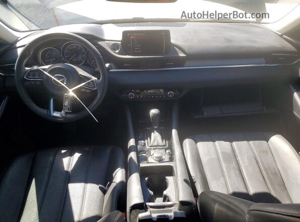 JM1GL1VM9M1613323 2021 MAZDA 6 Black Առջևի վահանակի տեսք