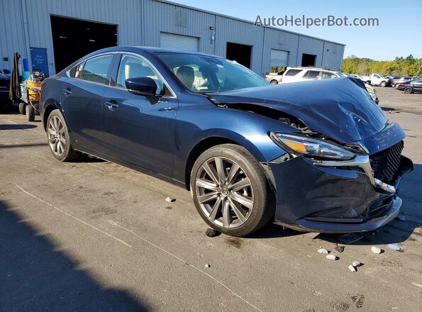 JM1GL1VM9M1617937 2021 MAZDA 6 Синий 