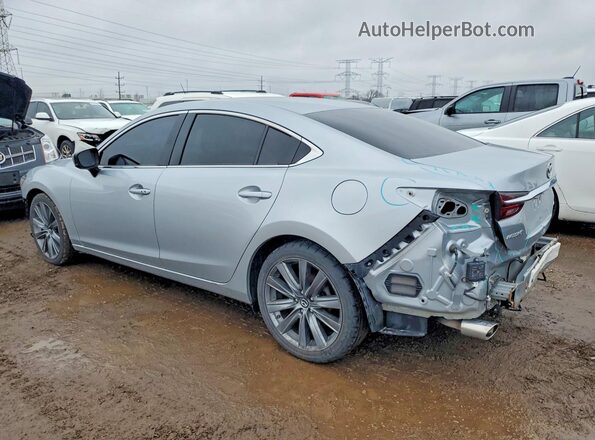 JM1GL1VMXJ1307369 2018 MAZDA 6 Silver უკანა მარცხენა