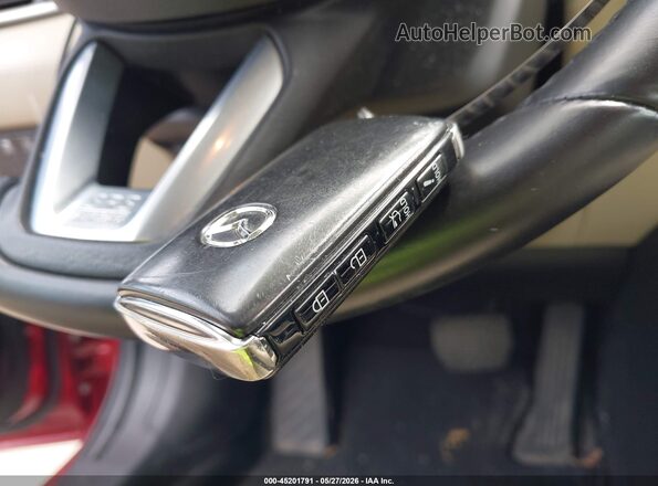 JM1GL1VMXL1511818 2020 MAZDA 6 Red Առջևի վահանակի տեսք
