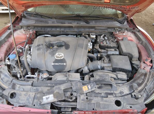 JM1GL1VMXL1525170 2020 MAZDA 6 Red Вид ззаду