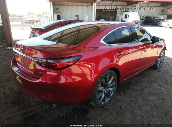 JM1GL1VMXL1525170 2020 MAZDA 6 Red Задня права чверть