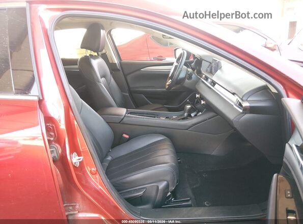 JM1GL1VMXL1525170 2020 MAZDA 6 Red Вид салону спереду