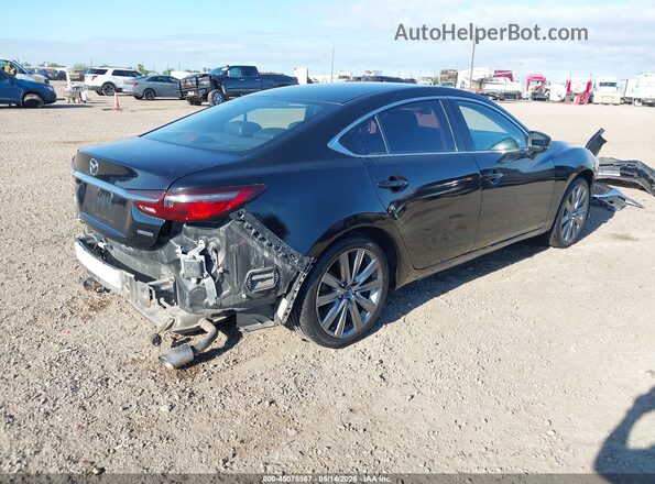 JM1GL1VMXM1604615 2021 MAZDA 6 Black Rear right