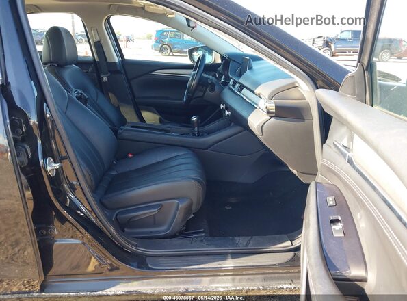 JM1GL1VMXM1604615 2021 MAZDA 6 Black Front interior view
