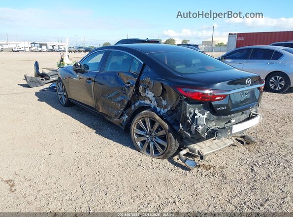 JM1GL1VMXM1604615 2021 MAZDA 6 Black Rear left