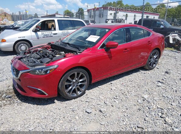 JM1GL1W58H1128507 2017 MAZDA 6 Red Front left