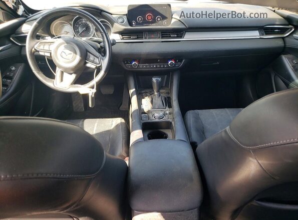 JM1GL1WY3K1505987 2019 MAZDA 6 Gray Dashboard view