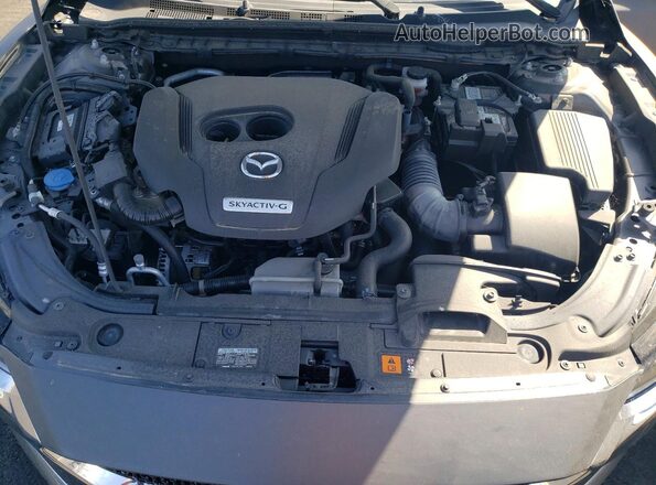 JM1GL1WY3K1505987 2019 MAZDA 6 Gray Rear interior view