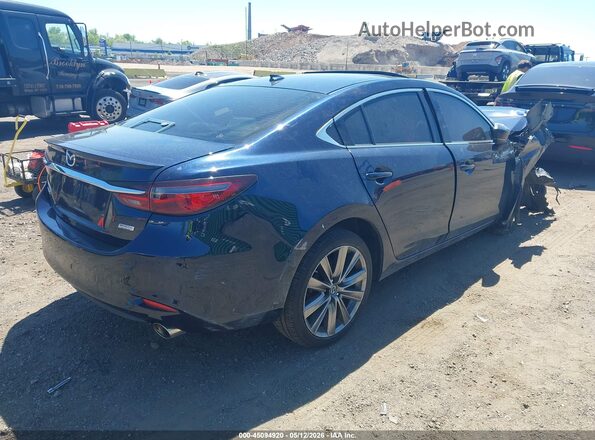 JM1GL1WY5J1309872 2018 MAZDA 6 Blue Tył prawy