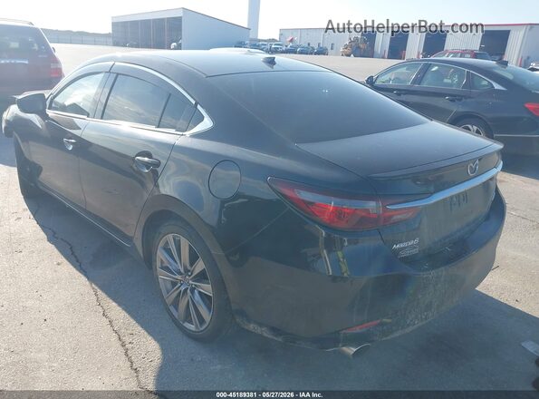 JM1GL1WY7J1316905 2018 MAZDA 6 Black Trasero izquierdo