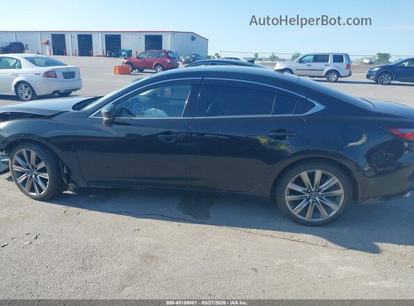 JM1GL1WY7J1316905 2018 MAZDA 6 Black Vista interior de 360 grados