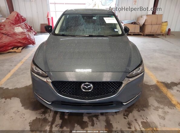 JM1GL1WY7M1600216 2021 MAZDA 6 Серый Вид щитка приборов