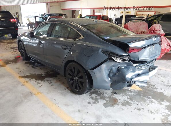 JM1GL1WY7M1600216 2021 MAZDA 6 Серый Задняя левая четверть