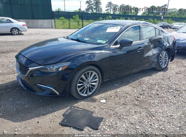 JM1GL1X57H1144132 2017 MAZDA 6 Black Vista tres cuartos delantera izquierda