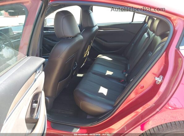 JM1GL1XY5M1605462 2021 MAZDA 6 Red Widok naklejki z numerem VIN