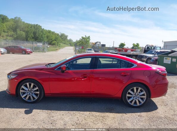 JM1GL1XY5M1605462 2021 MAZDA 6 Red Widok wnętrza 360 stopni