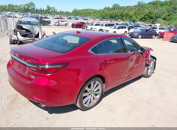 JM1GL1XY5M1605462 2021 MAZDA 6 Red Tył prawy