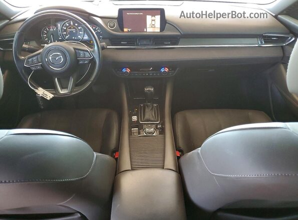 JM1GL1XYXJ1305072 2018 MAZDA 6 Gray Dashboard view