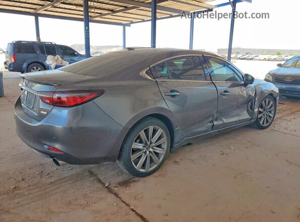 JM1GL1XYXJ1305072 2018 MAZDA 6 Gray Rear right
