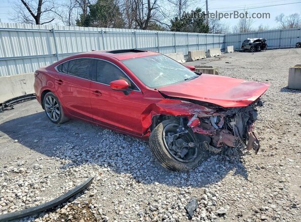 JM1GL1XYXK1506522 2019 MAZDA 6 Red Delantero derecho