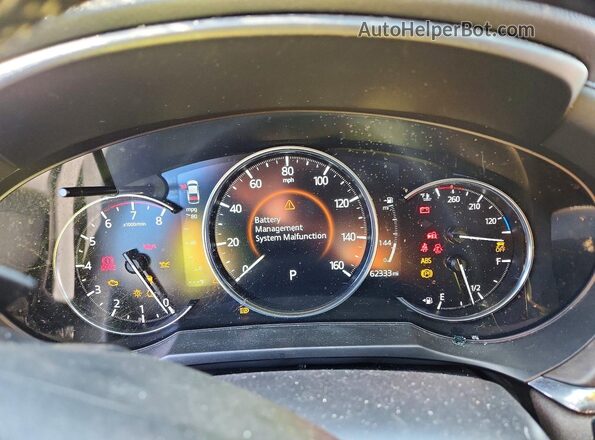 JM1GL1XYXK1506522 2019 MAZDA 6 Red Vista del cuadro de instrumentos