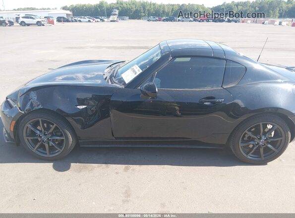 JM1NDAL74J0200051 2018 MAZDA MX-5 MIATA Black Սալոնի 360 աստիճան տեսք
