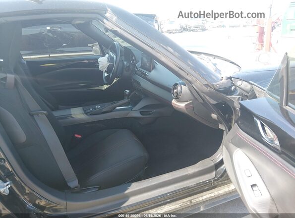 JM1NDAL74J0200051 2018 MAZDA MX-5 MIATA Black Սալոնի դիմացի տեսք