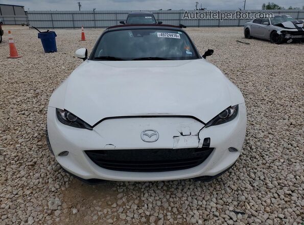 JM1NDAA71L0417787 2020 MAZDA MX-5 White წინა ხედი