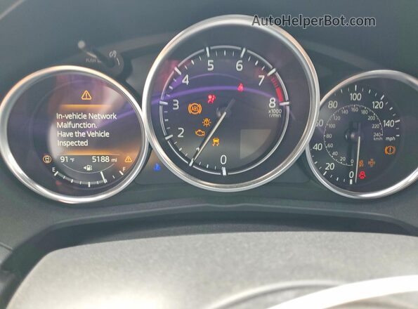 JM1NDAB72S0651966 2025 MAZDA MX-5 Черный Вид щитка приборов