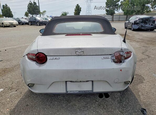 JM1NDAB74G0109243 2016 MAZDA MX-5 Silver Widok z tyłu