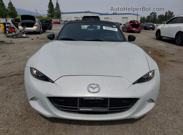 JM1NDAB74G0109243 2016 MAZDA MX-5 Silver Widok z przodu
