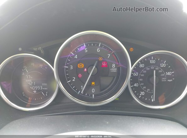 JM1NDAB77G0114842 2016 MAZDA MX-5 MIATA Gray Հետևի նստատեղերի տեսք