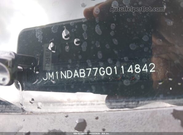 JM1NDAB77G0114842 2016 MAZDA MX-5 MIATA Gray 