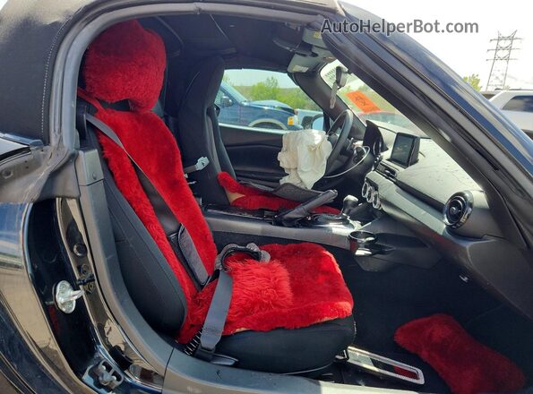 JM1NDAB77M0458988 2021 MAZDA MX-5 Black Rear seats view
